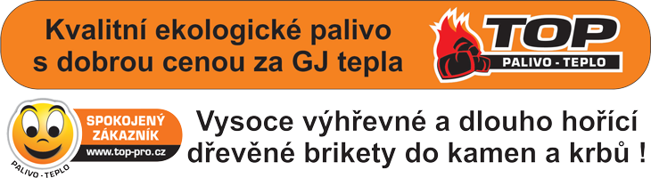 Kvalitní ekologické palivo s dobrou cenou na GJ tepla - dřevěné brikety