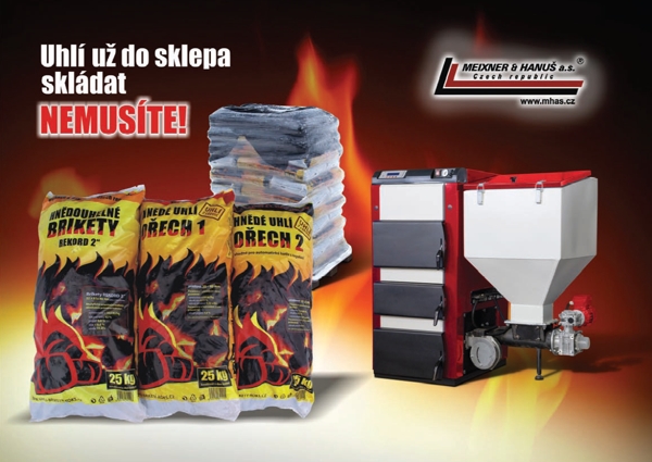 Moderní uhlí, Pytlované uhlí